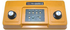 The orange Color TV-Game 6 base unit