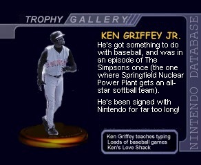 Ken Griffey Jr. Trophy