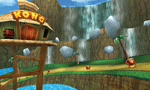 DK Jungle in Mario Kart 7