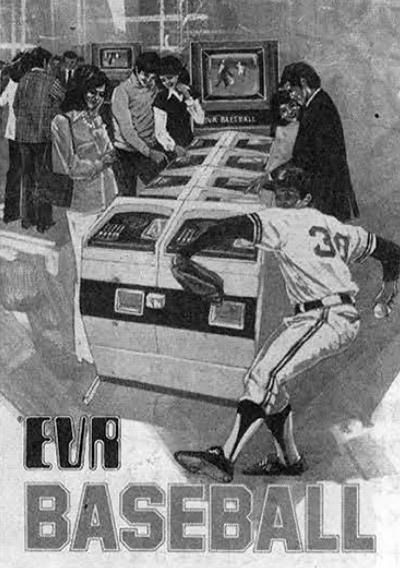Black and white picture of EVR Baseball