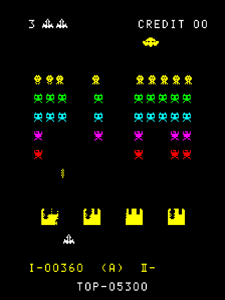 Screenshot of Space Fever