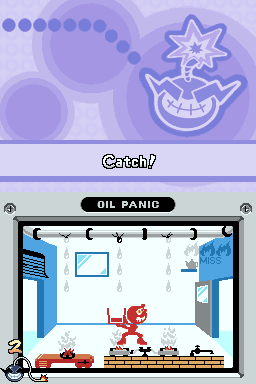 Game & Watch Oil Panic microgame