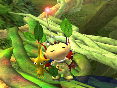 Captain Olimar & Pikmin