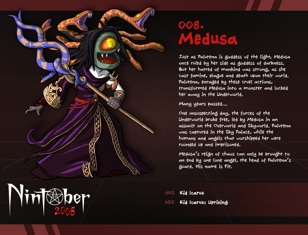 Medusa art by Fryguy64 © 2008-2012