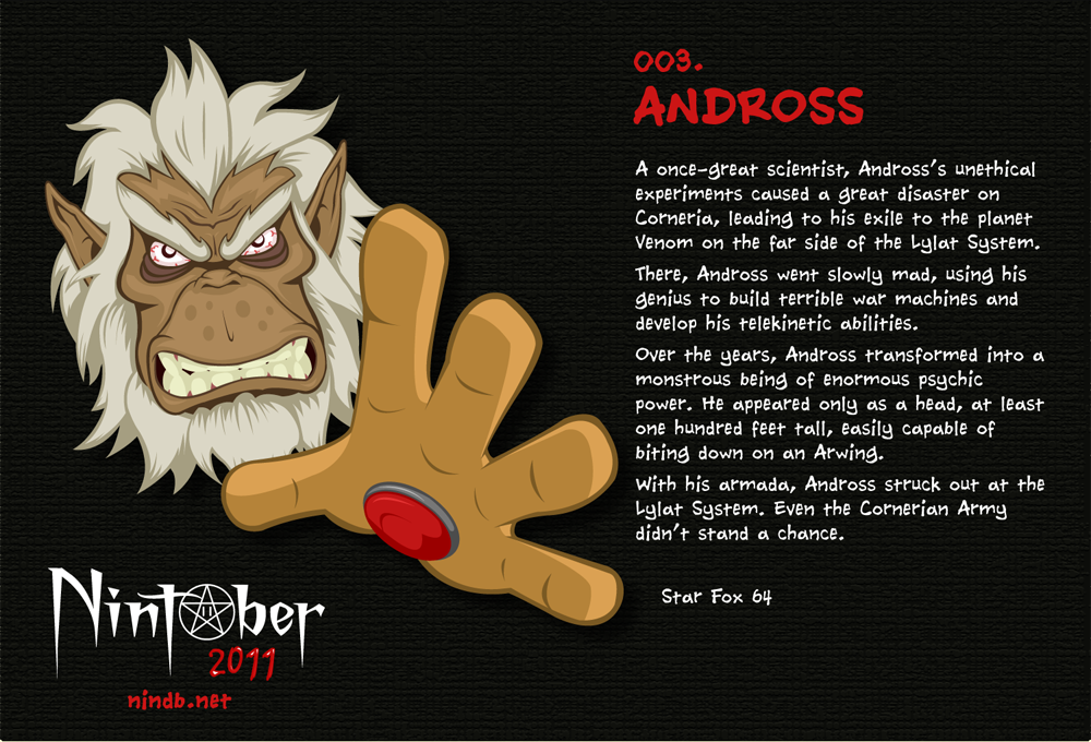 Andross art by Fryguy64 © 2011