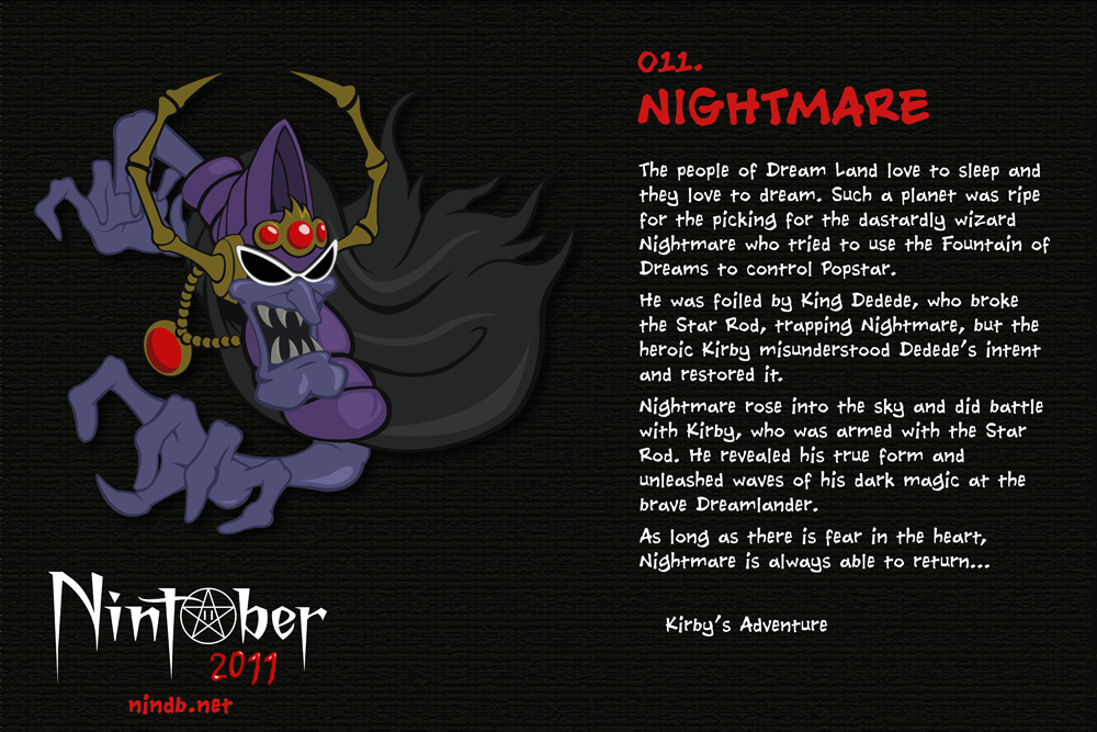 Nightmare art by Fryguy64 © 2011