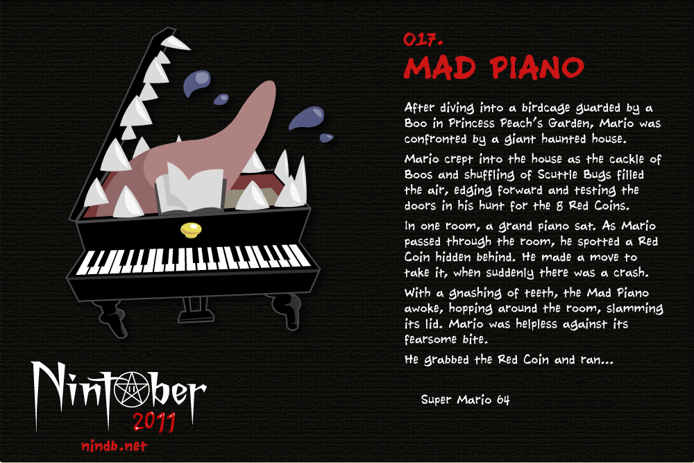 Mad Piano art by Fryguy64 © 2011