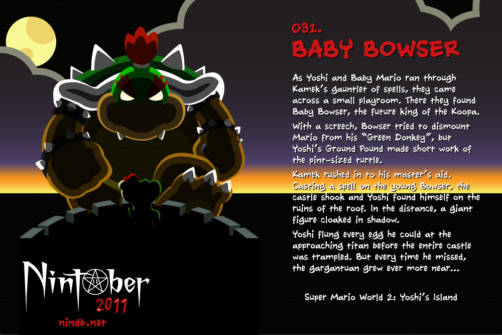 Baby Bowser art by Fryguy64 © 2011