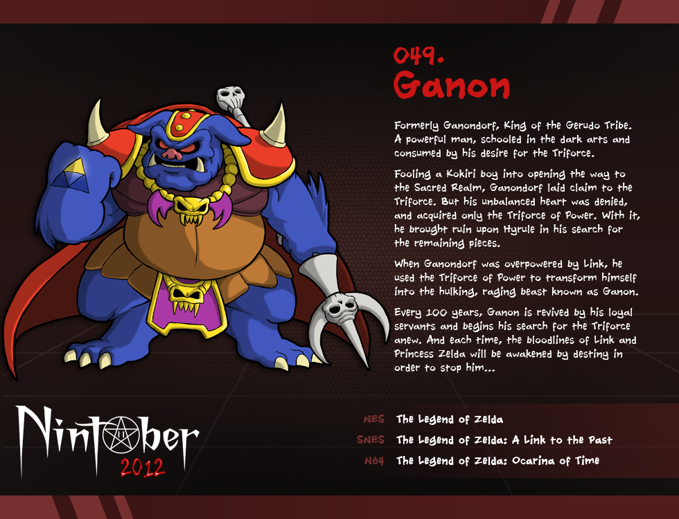 Ganon art by Fryguy64 © 2012