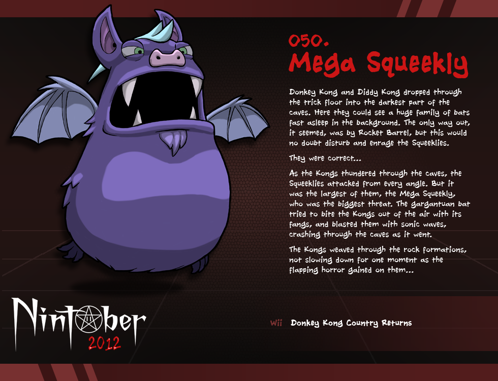 Mega Squeekly art by Fryguy64 © 2012