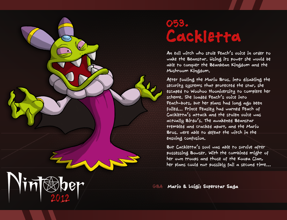 Cackletta art by Fryguy64 © 2012