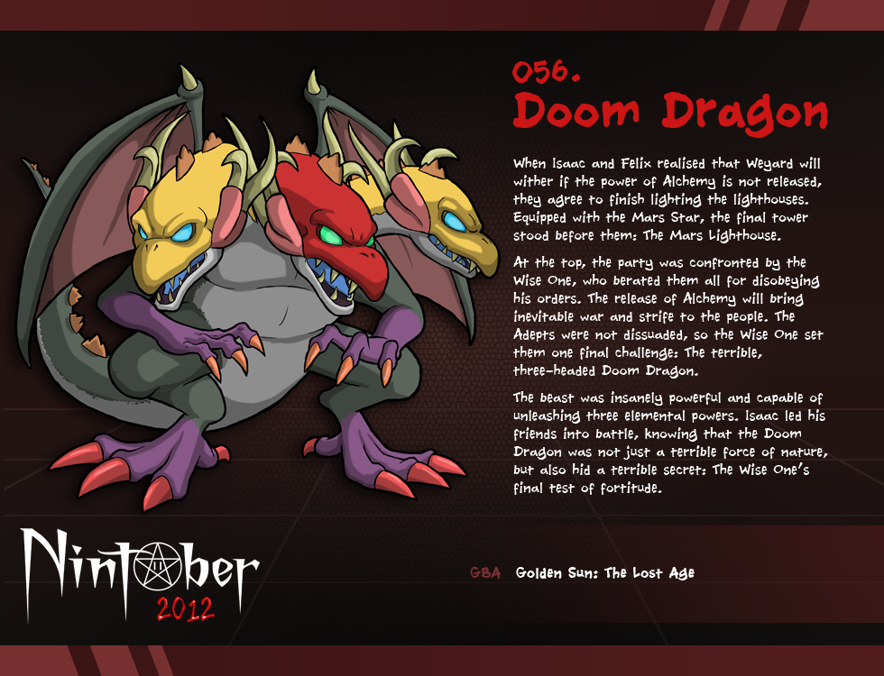 Doom Dragon art by Fryguy64 © 2012