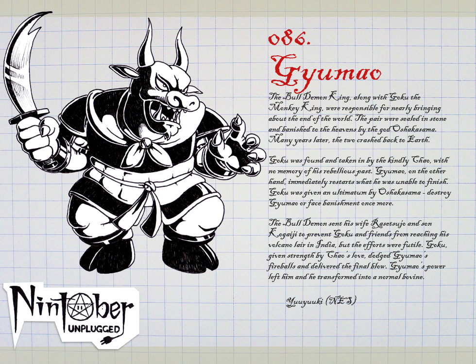 Gyumao art by Fryguy64 © 2013