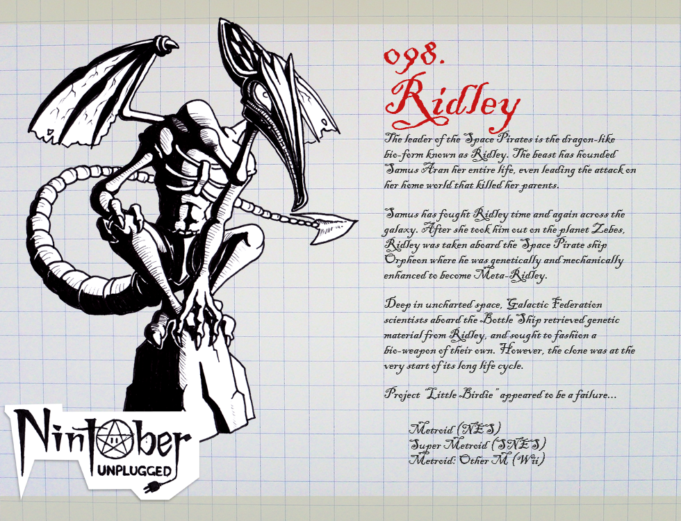 Ridley art by Fryguy64 © 2013