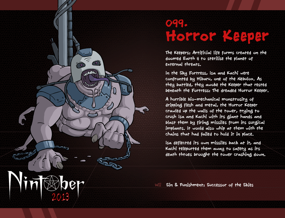 Horror Keeper art by Fryguy64 © 2013