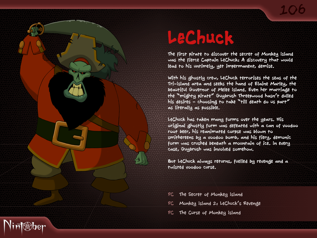 LeChuck art by Fryguy64 © 2014