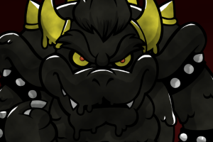 Black Paint Bowser