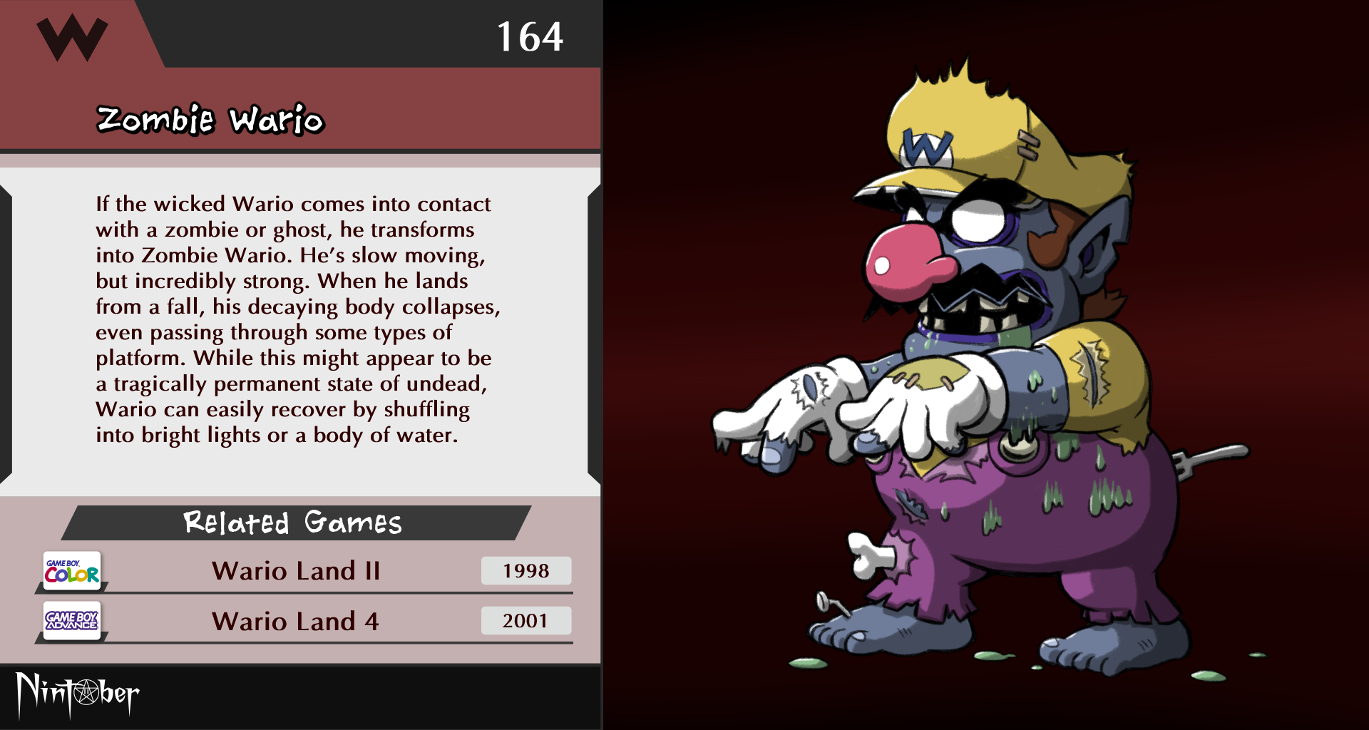 Zombie Wario art by Fryguy64 © 2023