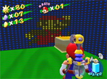 Mario video clips during FLUDD's scan