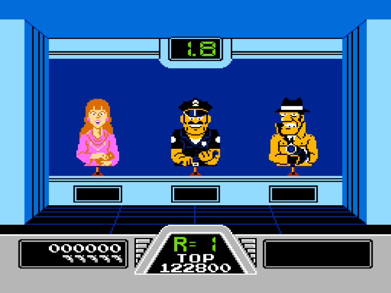 Round 1 in VS. Hogan's Alley