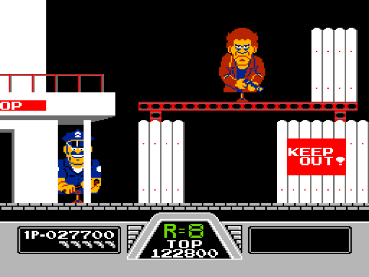 Round 8 in VS. Hogan's Alley