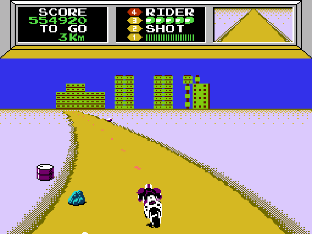 Mach Rider (NES Revision A) Course 20