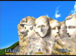 Mario on Mount Rushmore