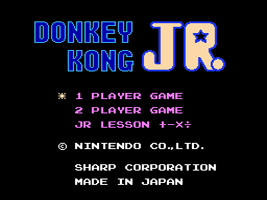 Donkey Kong Jr. + Jr. Sansū Lesson