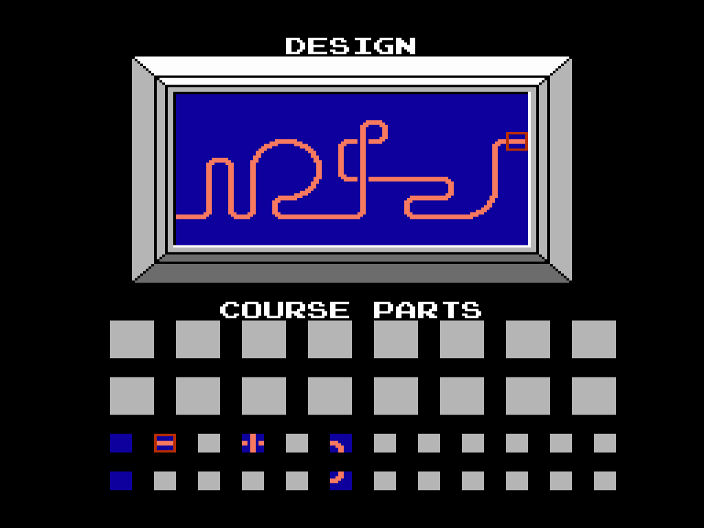 Screenshot of the Design Mode menu