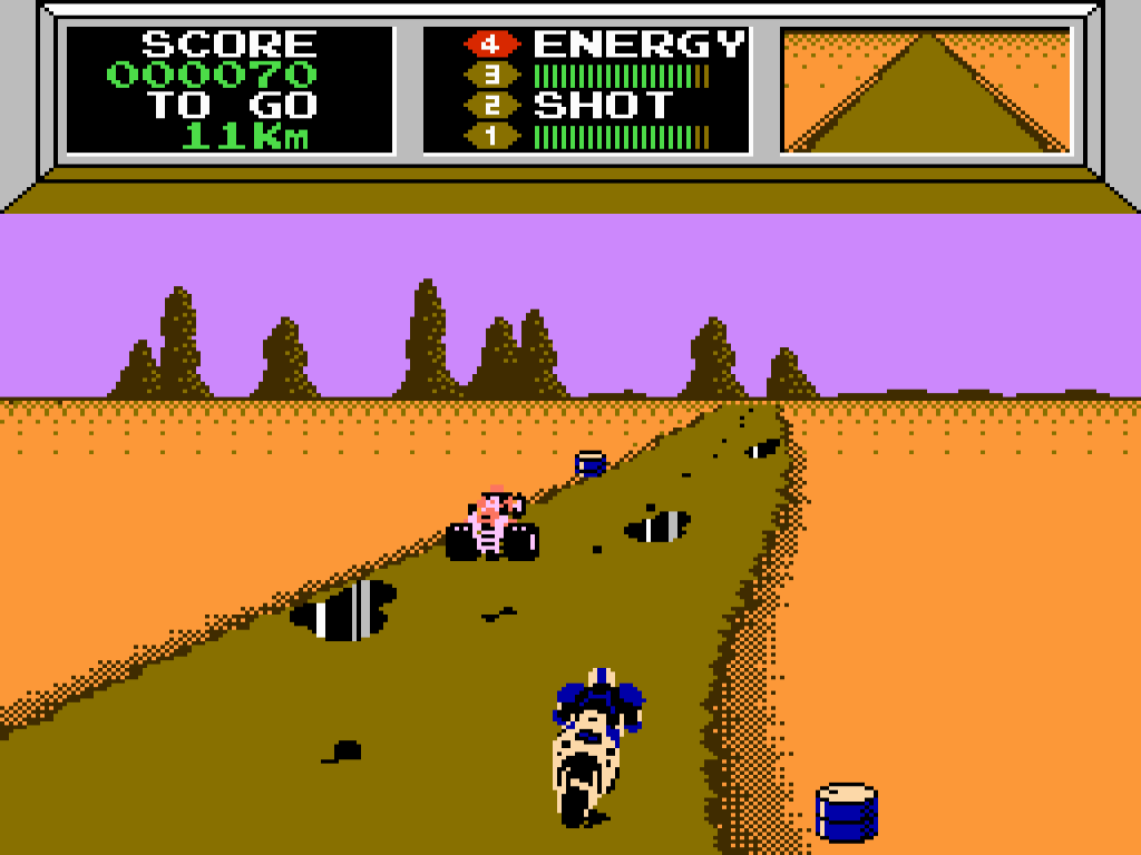 Screenshot of Course 1 Route A