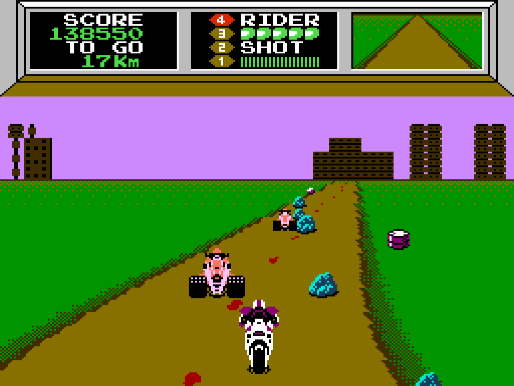 Screenshot of Course 8 Route A