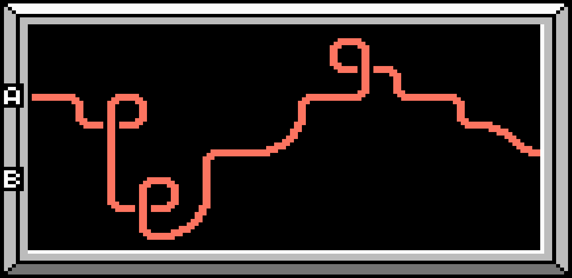 Map of Course 10 Route A
