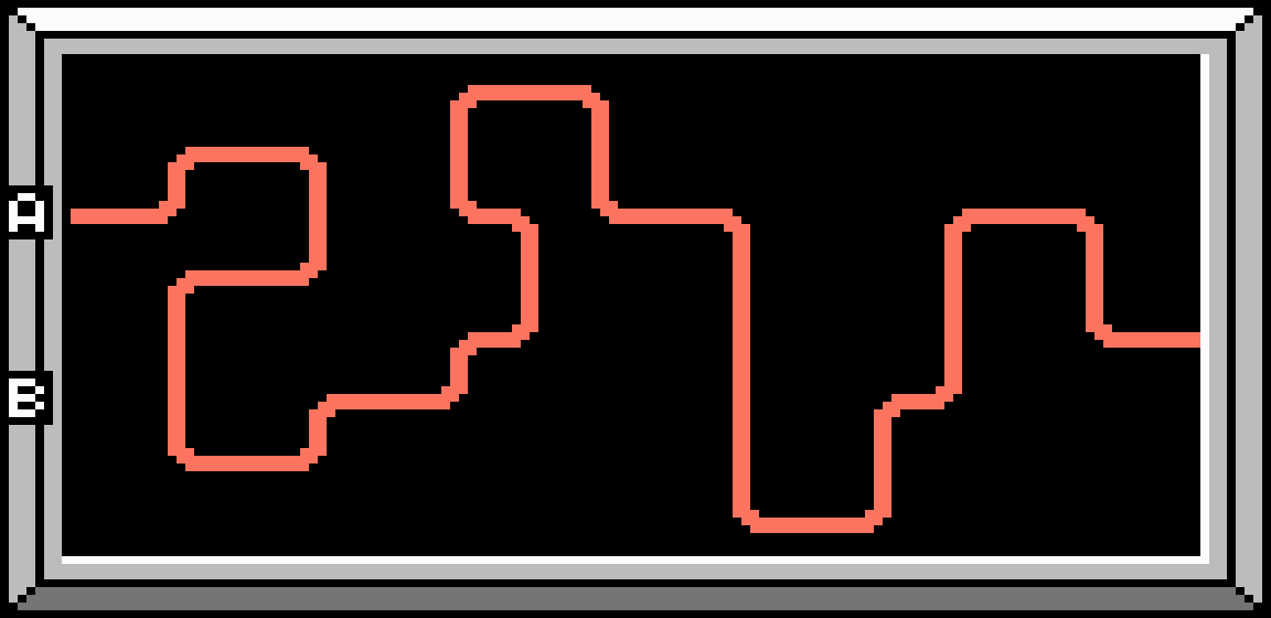 Map of Course 2 Route A