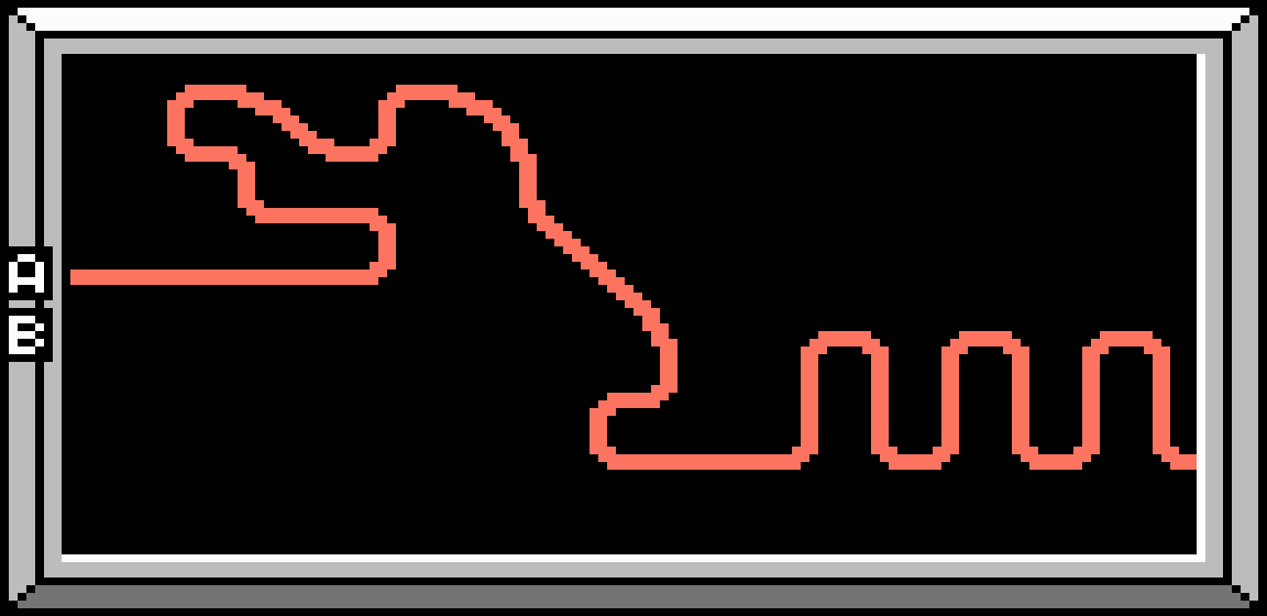 Map of Course 4 Route A