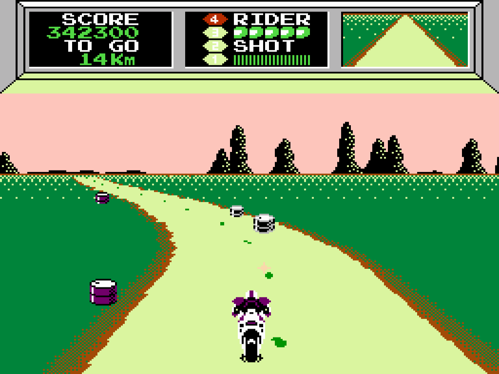 Mach Rider (NES Revision A) Course 13