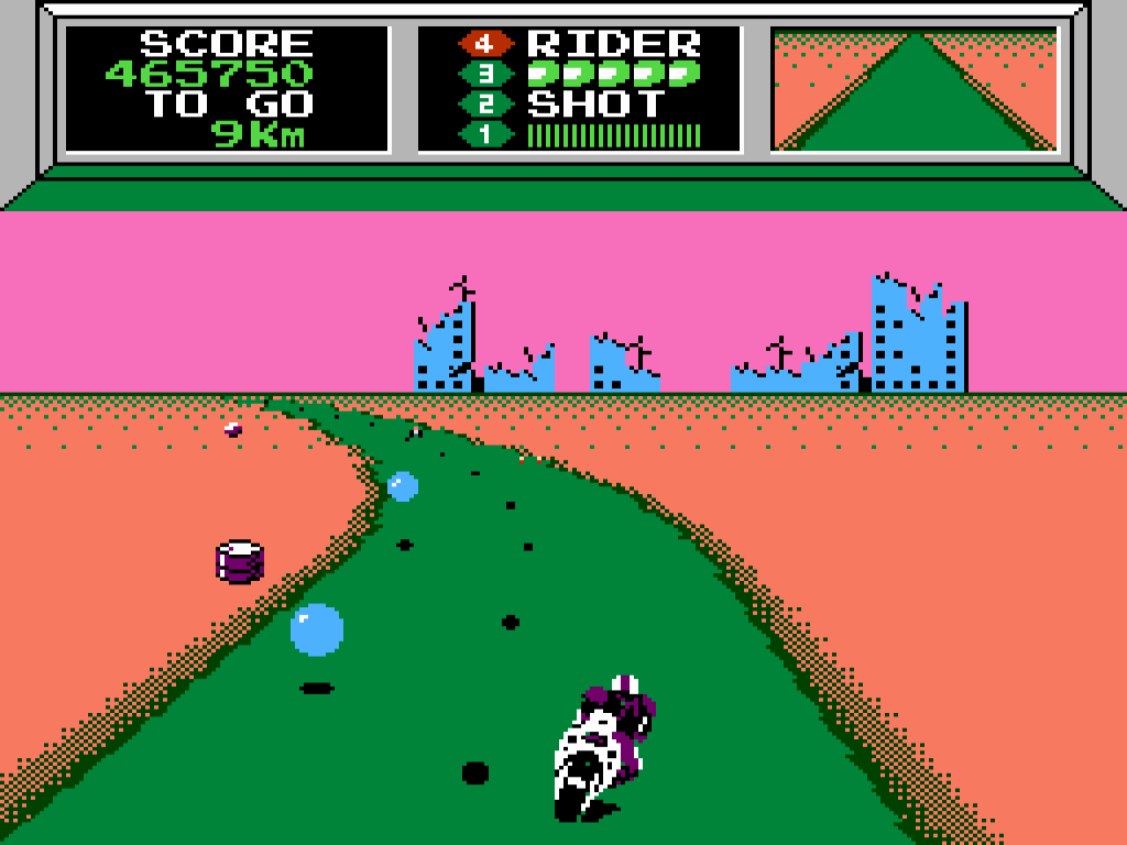 Mach Rider (NES Revision A) Course 17
