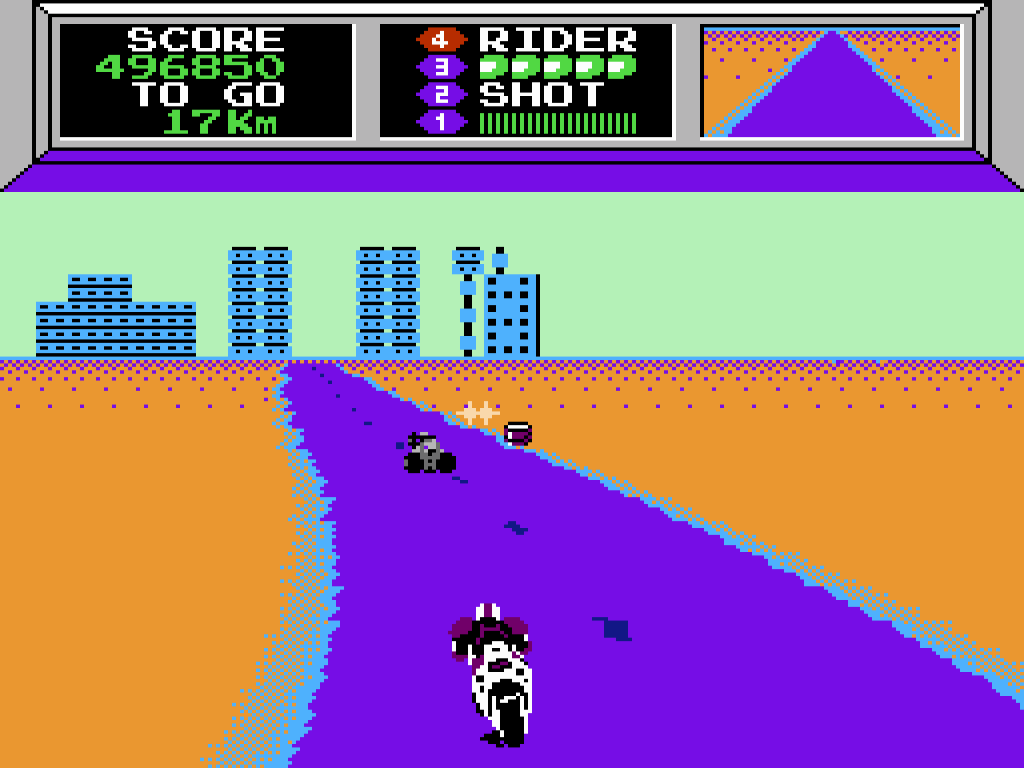 Mach Rider (NES Revision A) Course 18