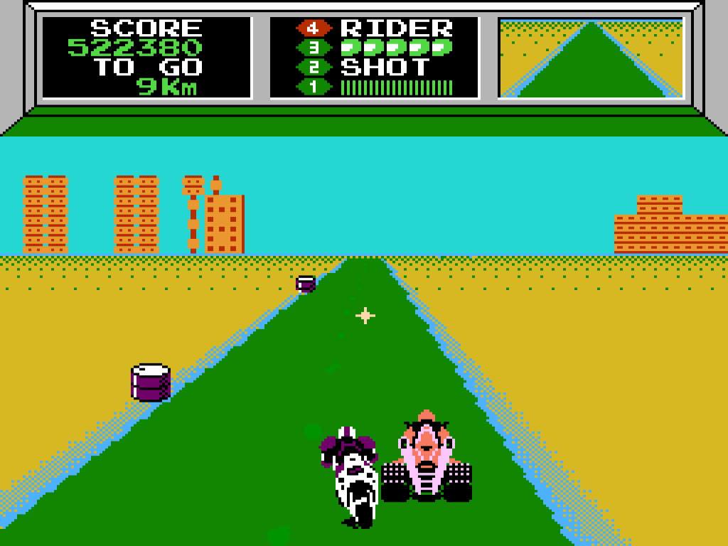 Mach Rider (NES Revision A) Course 19