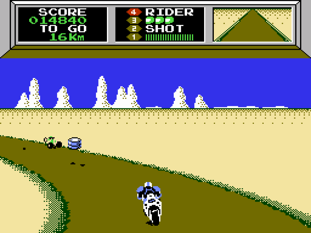 Mach Rider (NES Revision A) Course 3
