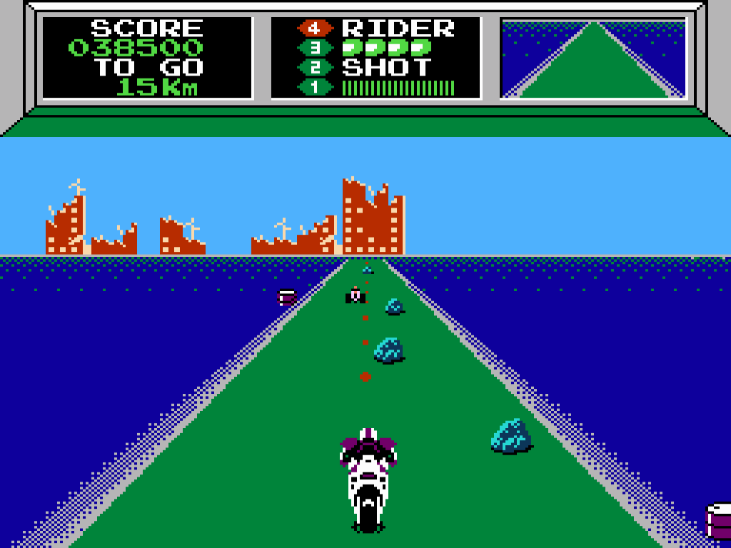 Mach Rider (NES Revision A) Course 5