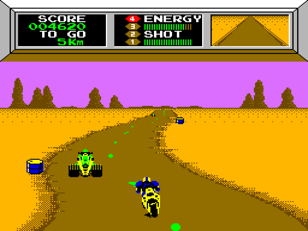 Screenshot of Course 1 Route A