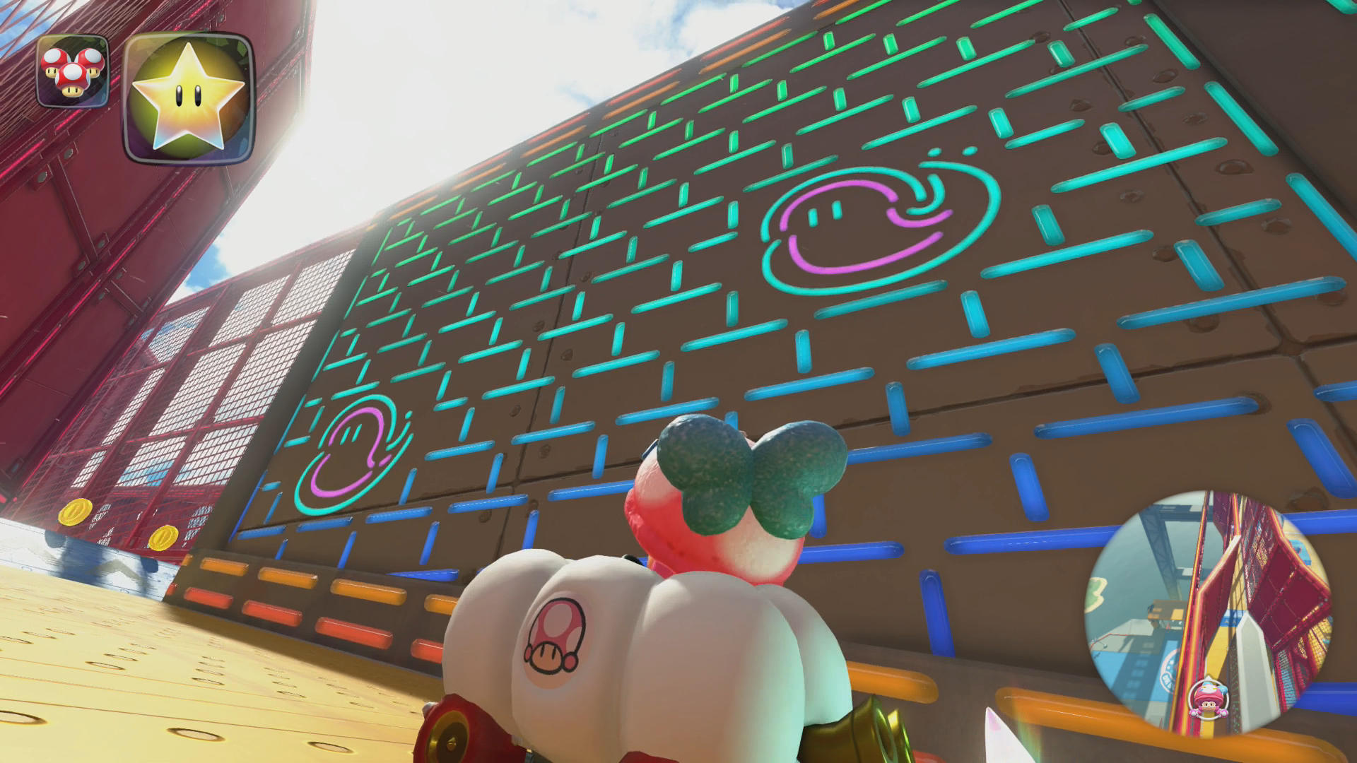Screenshot of DK Spaceport at a distance