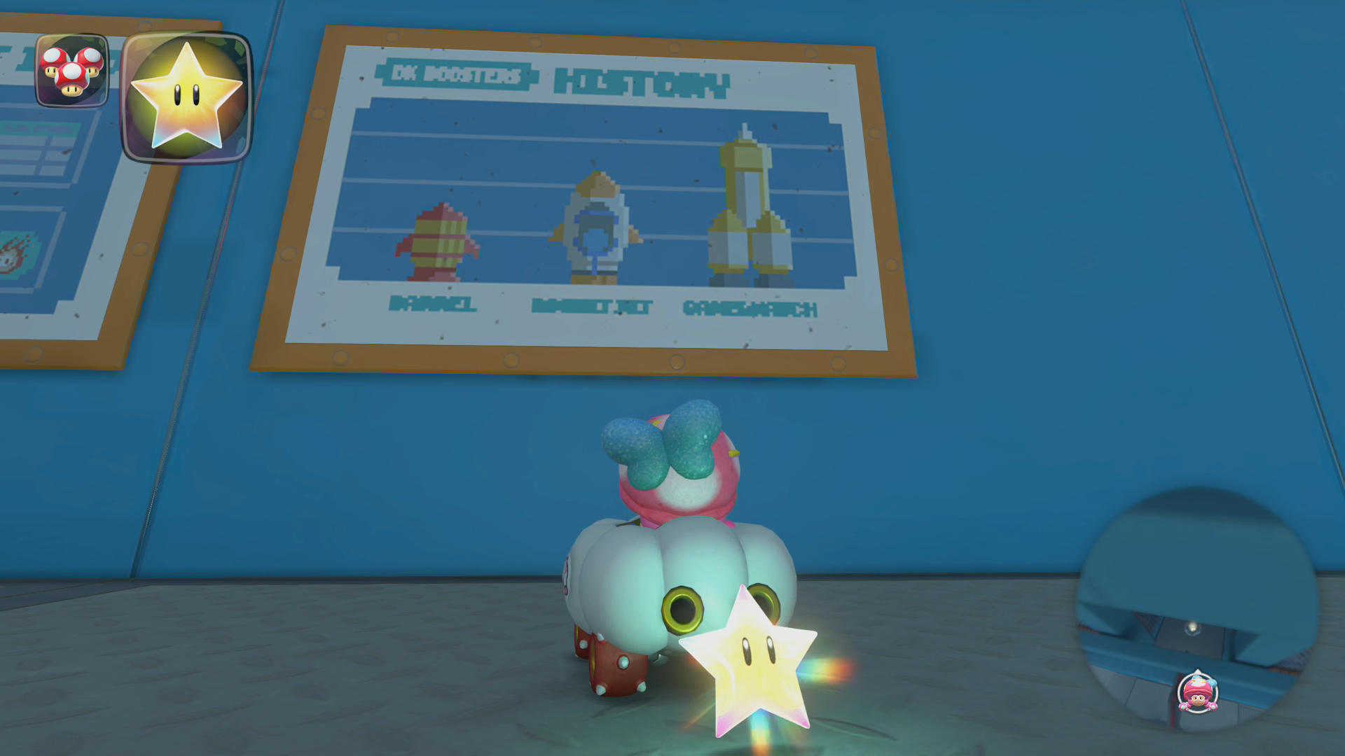 Screenshot of DK Spaceport at a distance